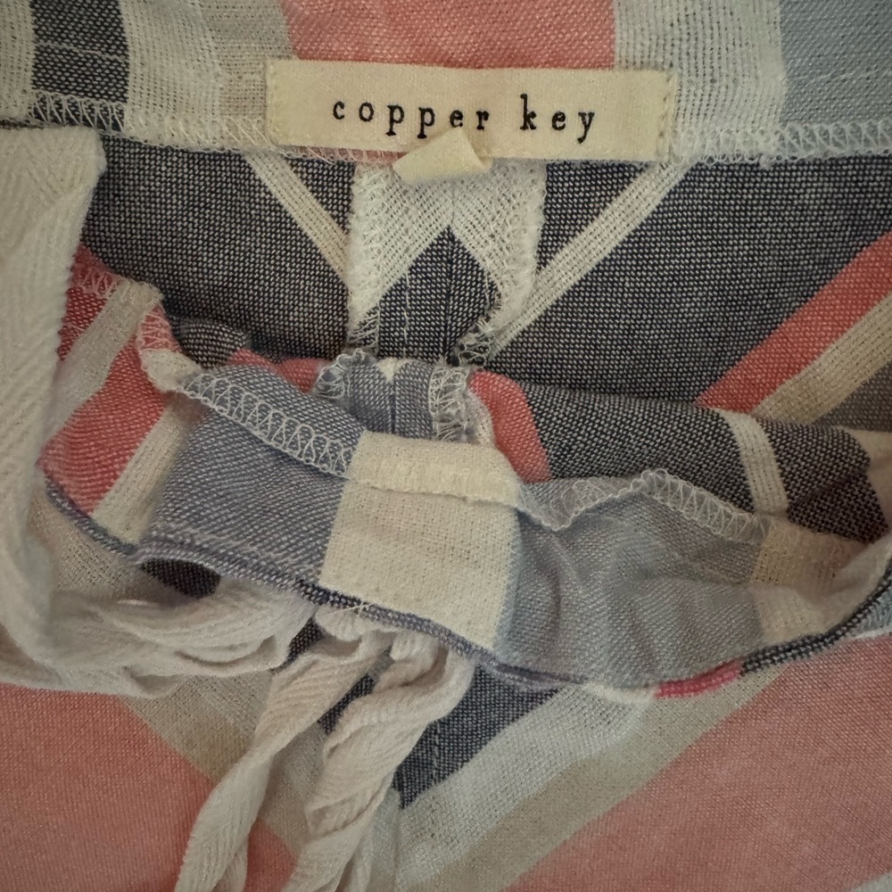 Copper Key Striped Tank Top - Picture 3 of 3